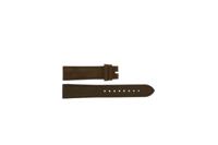 Horlogeband Burberry BU9153 Leder Bruin 18mm