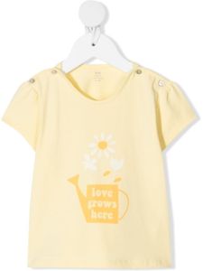 Knot t-shirt Regador en coton biologique - Jaune