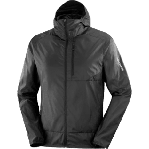 Salomon Bonatti cross fz hoodie heren - ZWART - Heren