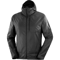 Salomon Bonatti cross fz hoodie heren - ZWART - Heren