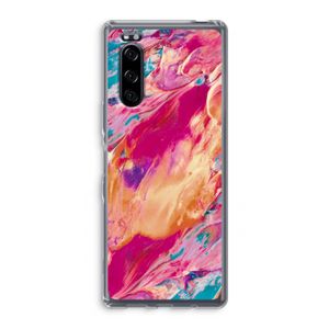 Pastel Echoes: Sony Xperia 5 Transparant Hoesje