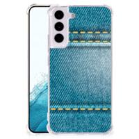 Samsung Galaxy S22 Anti Shock Bumper Case Jeans