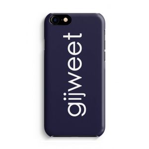 Gijweet: iPhone 8 Volledig Geprint Hoesje