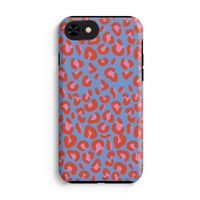 Leopard blue: iPhone SE 2020 Tough Case