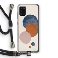 Geo #4: Samsung Galaxy A31 Transparant Hoesje met koord