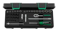 Stahlwille dopsleutelset | 36-delig 1/4 inch | sleutelwijdtes 5-13 mm | aantal tanden 22 6-kant | 1 stuk - 98819801 98819801