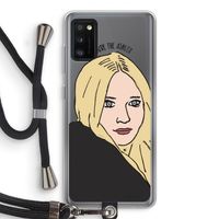Ashley: Samsung Galaxy A41 Transparant Hoesje met koord