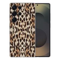 TPU Hoesje Samsung Galaxy S25 Ultra - Leopard Backcover TPU Hoesje Samsung Galaxy S25 Ultra - Leopard Backcover