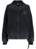 Holzweiler hoodie zippé W.Omen Oceanic à imprimé - Gris