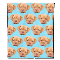 Warm Fleecedeken met Multiface - Pillow Buddies