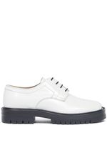 Maison Margiela chaussures Tabi à lacets - Blanc