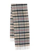 Barbour écharpe à motif tartan - Gris