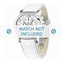 Horlogeband Festina F16125-7 Leder Wit 23mm