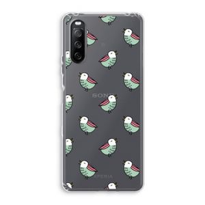 Vogeltjes: Sony Xperia 10 III Transparant Hoesje