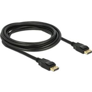 Delock 83807 Kabel DisplayPort 1.2 male > DisplayPort male 4K 3 m