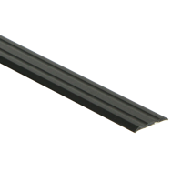 Dilatatieprofiel zelfklevend 25mm alu Matzwart - 300 cm