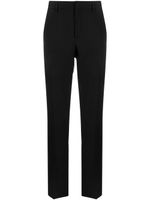 Moschino pantalon de costume à coupe fuselée - Noir