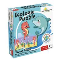 Educatieve spellen - GEOMAG - Ecologische puzzel Waterbesparing - Educatieve minipuzzels - Waterbesparing