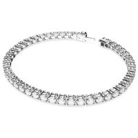 Swarovski 5648937 Armband Matrix Tennis zilverkleurig-wit