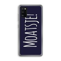 Moatsje!: Samsung Galaxy A41 Transparant Hoesje