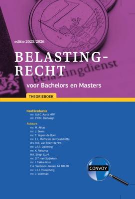 Belastingrecht voor Bachelors en Masters (Hardback)