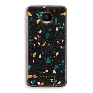 Terrazzo N°10: Motorola Moto Z Force Transparant Hoesje