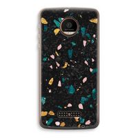 Terrazzo N°10: Motorola Moto Z Force Transparant Hoesje