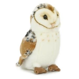 Pluche Knuffel kerkuil - knuffel kerkuil - pluche stof - 20 cm - vogel knuffels