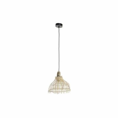 Plafondlamp DKD Home Decor Bruin Multicolour Metaal vlechtwerk 50 W Stads 220 V 30 x 30 x 29 cm