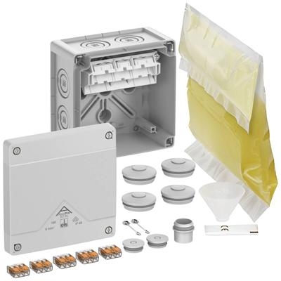 Spelsberg Abox Pro XT SL-6² Aftakkast (l x b x h) 152 x 152 x 85 mm Grijs IP66, IP68 1 stuk(s)