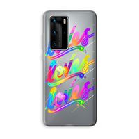 Loves: Huawei P40 Pro Transparant Hoesje