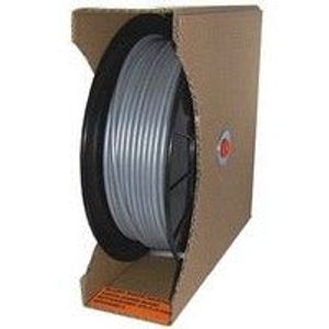 Haspel Slurf Buitenkabel Rem 50M Zilver