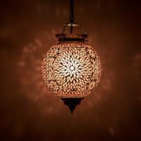 Hanglamp bol Roya paars in 2 maten