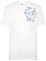 Philipp Plein t-shirt en coton à logo strassé - Blanc - thumbnail