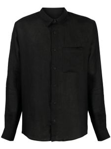 A.P.C. chemise en lin - Noir