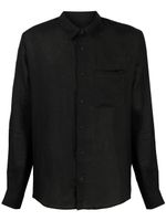 A.P.C. chemise en lin - Noir