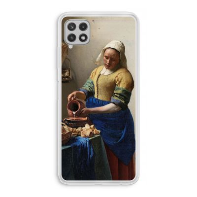 The Milkmaid: Samsung Galaxy A22 4G Transparant Hoesje