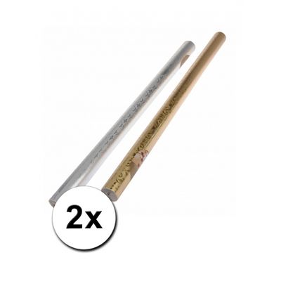 Barok stijl kadopapier goud en zilver