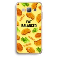 Eat Balanced: Samsung Galaxy J3 (2016) Transparant Hoesje