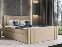 Boxspring CARMELO 180x200 cm ivoor