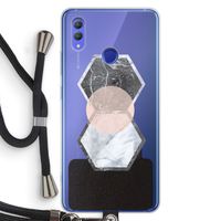 Creatieve toets: Honor Note 10 Transparant Hoesje met koord