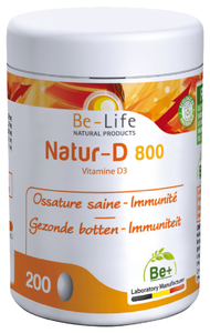 Be-Life Natur-D 800 Capsules