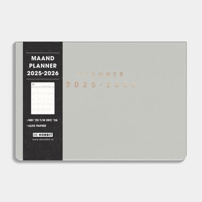 Maandplanner Flex Cover 2025 - 2026