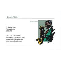 Decadry visitekaarten MicroLine ft 85 x 54 mm, 185 g/m², 180 kaartjes