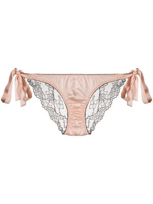 Gilda & Pearl culotte Cherie nouée sur les côtés - Rose