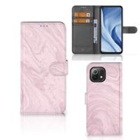 Xiaomi 11 Lite 5G NE | Mi 11 Lite | Bookcase | Marble Pink - Origineel Cadeau Vriendin