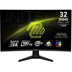 MSI MAG 32CQ6F 32 Quad HD 180Hz Curved VA Gaming monitor