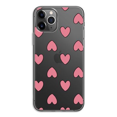 Ondersteboven verliefd: iPhone 11 Pro Transparant Hoesje
