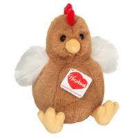 Knuffeldier Kip - zachte pluche stof - premium kwaliteit knuffels - bruin - 18 cm