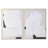 Schilderij Home ESPRIT Hout Canvas 103 x 4,3 x 143 cm 102,6 x 4,3 x 142,6 cm